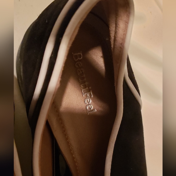 BeautiFeel black suede womens shoes size 9, European 40 - Picture 5 of 5